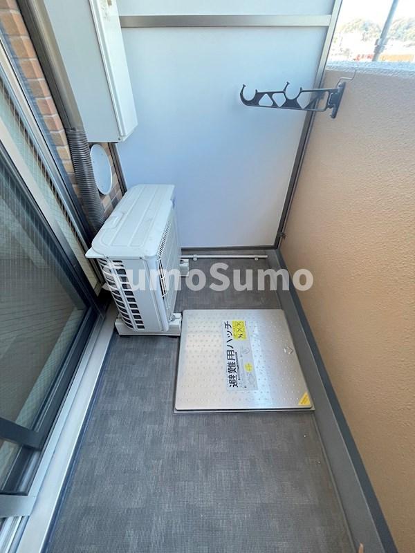 バルコニー　バルコニーがあります