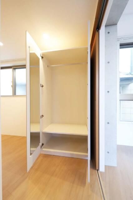 収納　十分な収納スペースがあります