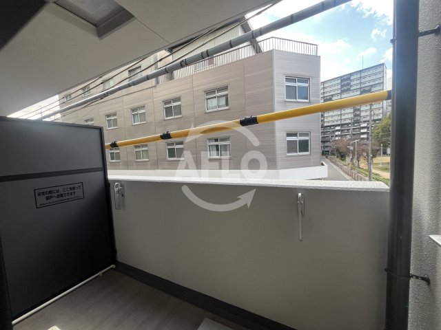 バルコニー　エステムコート新大阪XVIパルス　バルコニー