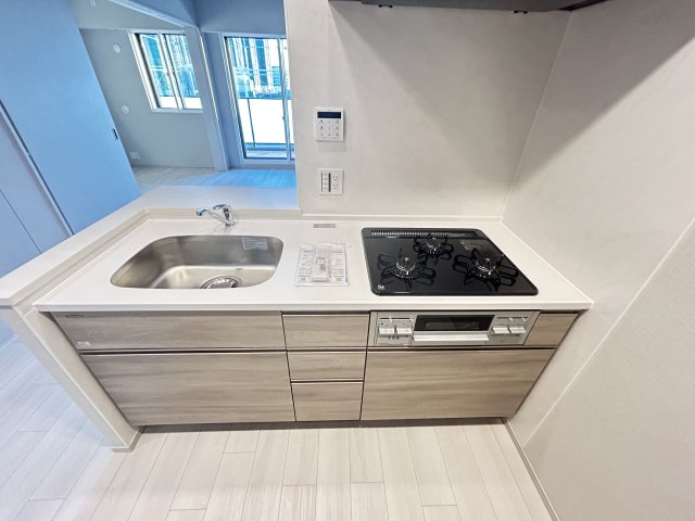 キッチン　同間取り他部屋の写真です。