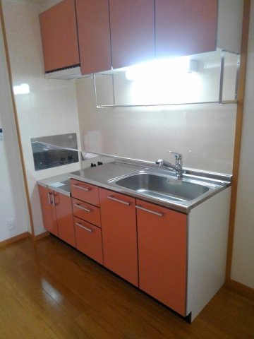 キッチン　キッチンでお料理をお楽しみください