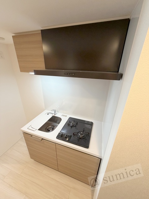 キッチン　２口システムキッチンでお料理楽しく♪♪