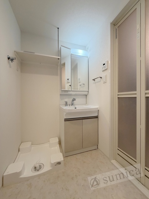 洗面設備　洗面脱衣所付き！独立洗面台が便利です♪♪