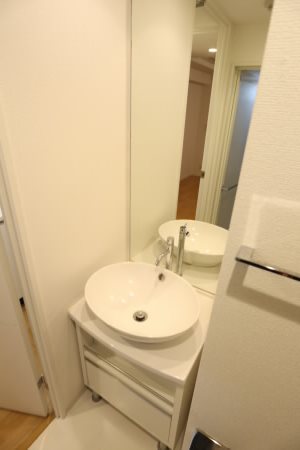 洗面設備　別部屋の参考写真です。
