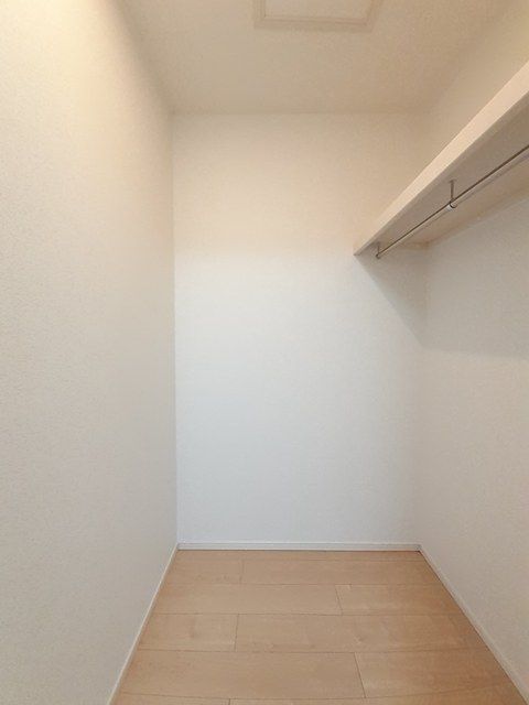 収納　大きなスペースがあり、収納には困りません