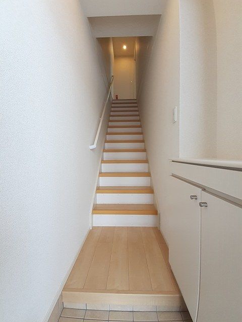 玄関　明るい玄関です