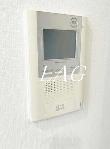 セキュリティ　モニター付きインターホンです。