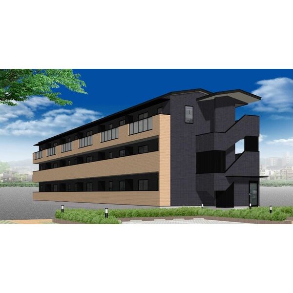 建物外観　オートロック付きで安心です！