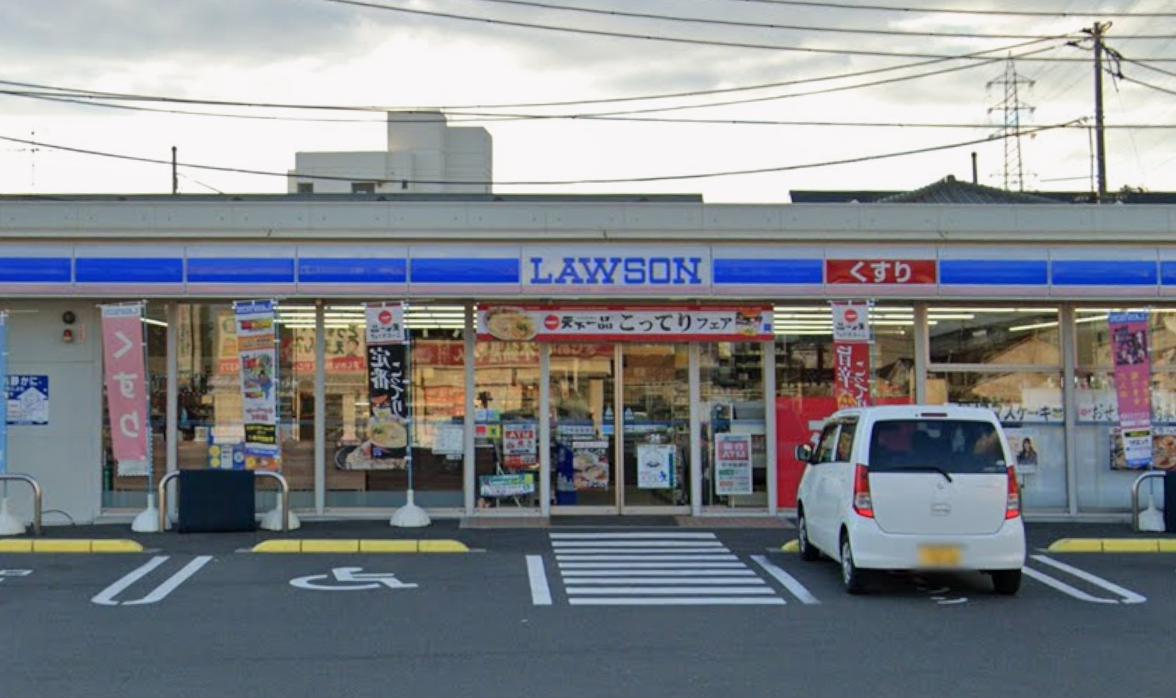 コンビニ　ローソン 岡山神田町二丁目店（コンビニ）まで454m