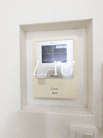 セキュリティ　モニター付きインターフォンです。