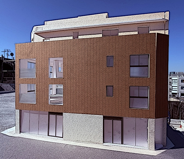 その他　完成予想図（模型）