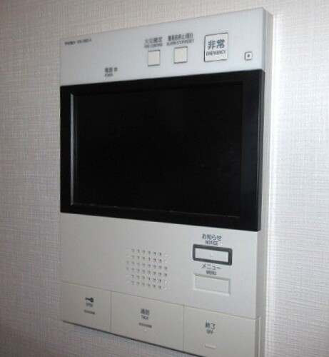 セキュリティ　モニタ付きインターホン（内装前）