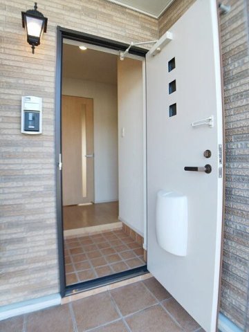 玄関　毎日通る玄関はこちらです