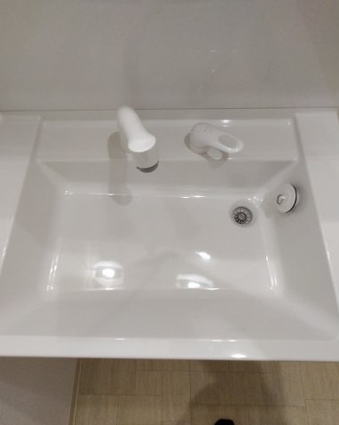 洗面設備　同一商品