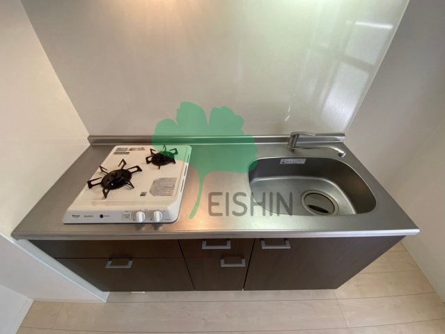 キッチン　シンプルな清潔感のあるキッチンです！