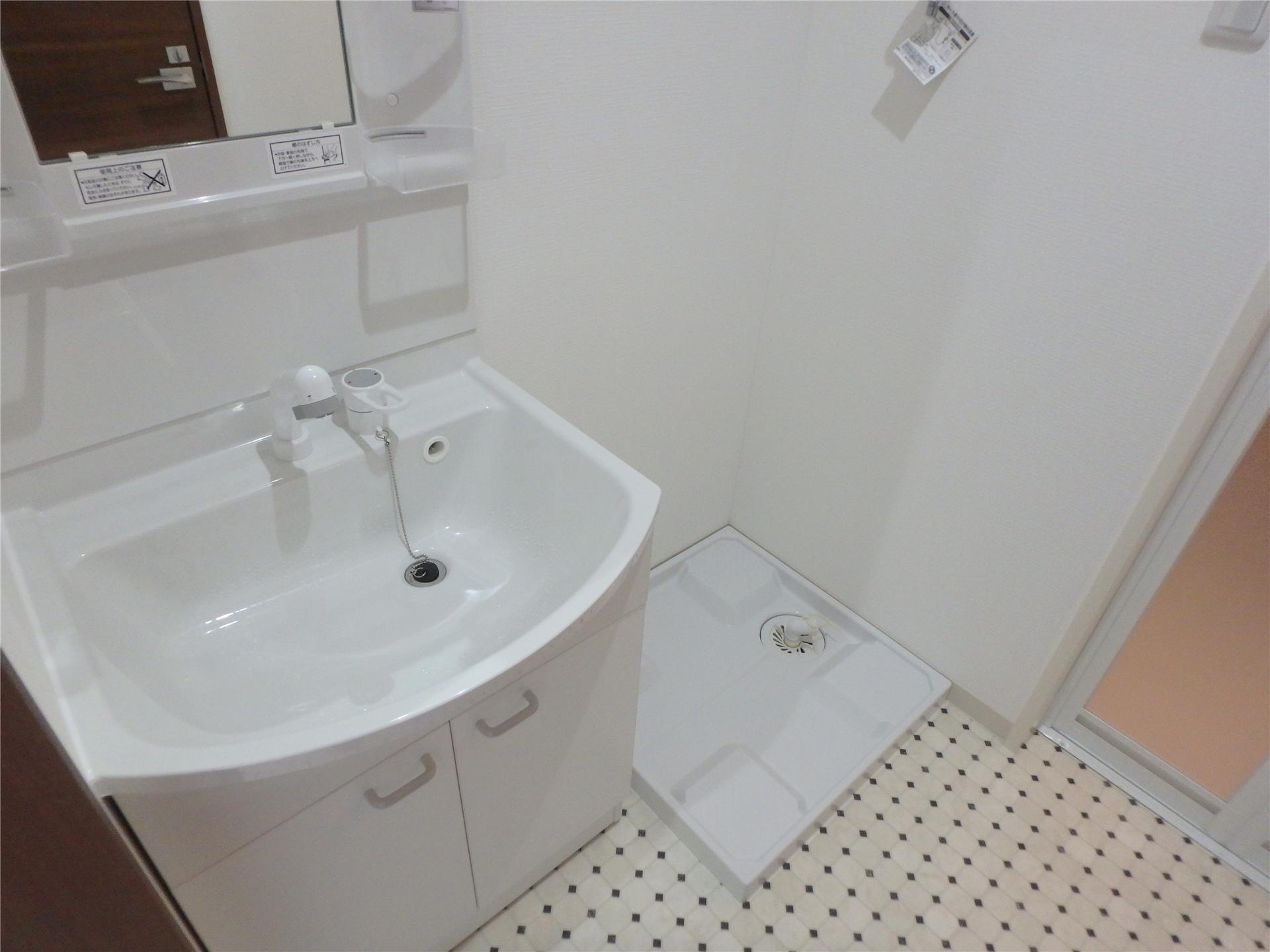 洗面設備　シャンプードレッサー付きです