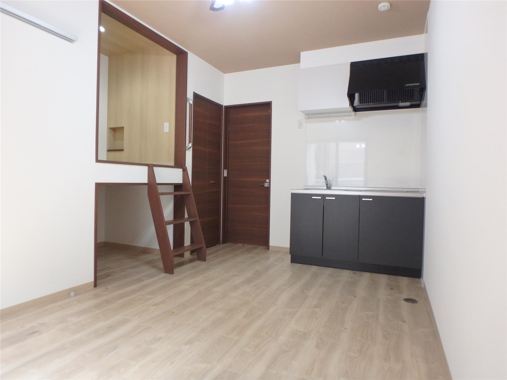 居室・リビング　１LDKの様に使えるキャビンスペースが特徴的です