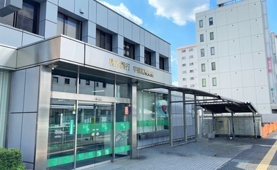 銀行　栃木銀行宇都宮東支店（銀行）まで424m