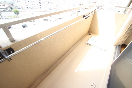 バルコニー　※別号室の写真です