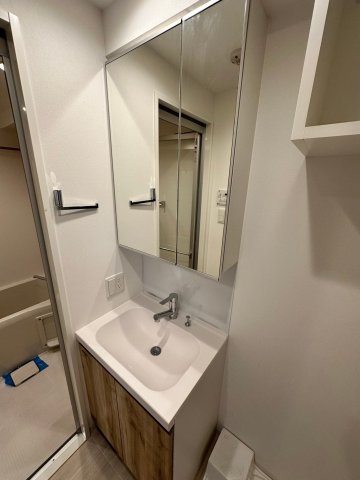 洗面設備　※過去退去時のお写真です