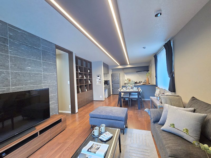 居室・リビング　13.0帖のLDKです。