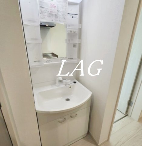 洗面設備　洗面台です。