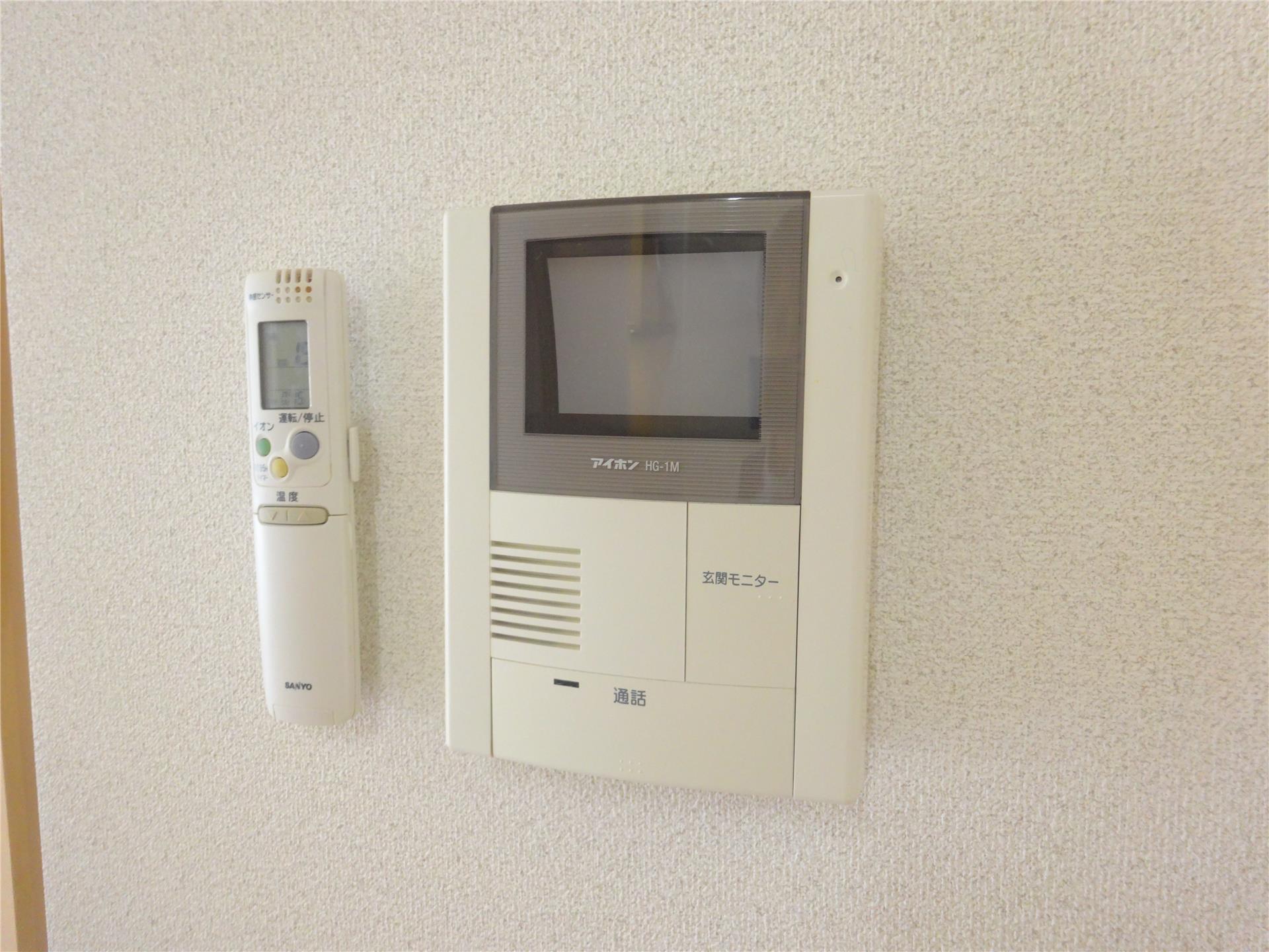 セキュリティ　モニタ付ドアホン