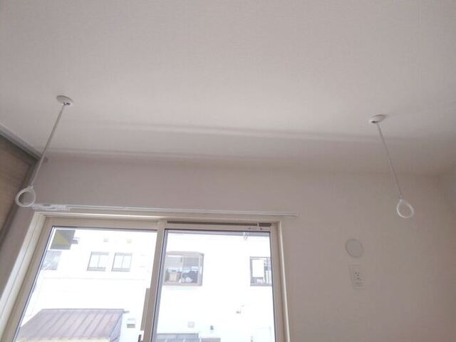 その他設備　室内物干し