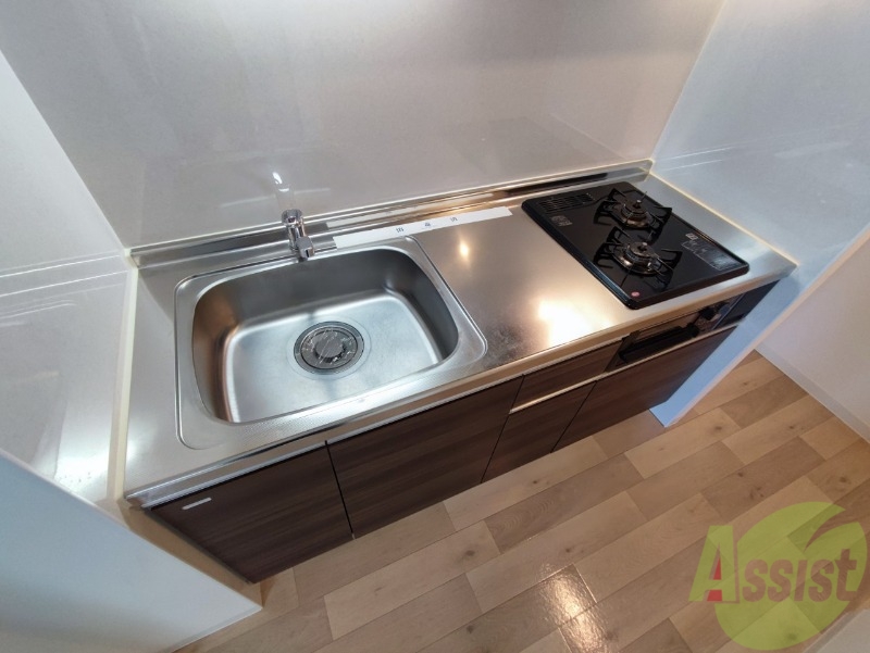 キッチン　キッチンはスペースも広々していて使いやすそうですよ！