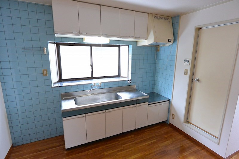 キッチン　2口ガスコンロ設置可能