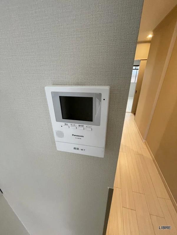 セキュリティ　モニター付きインターホン！