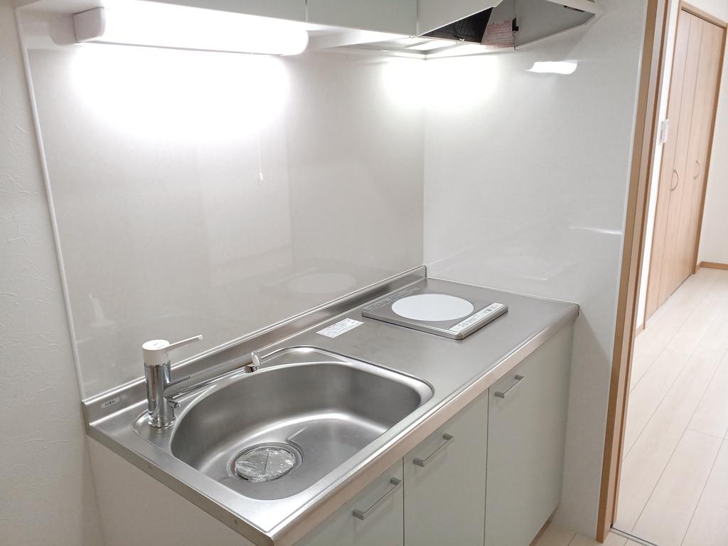 キッチン　手入れの楽なIHコンロ