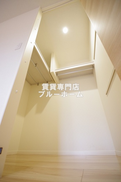 収納　大容量のウォークインクローゼット！