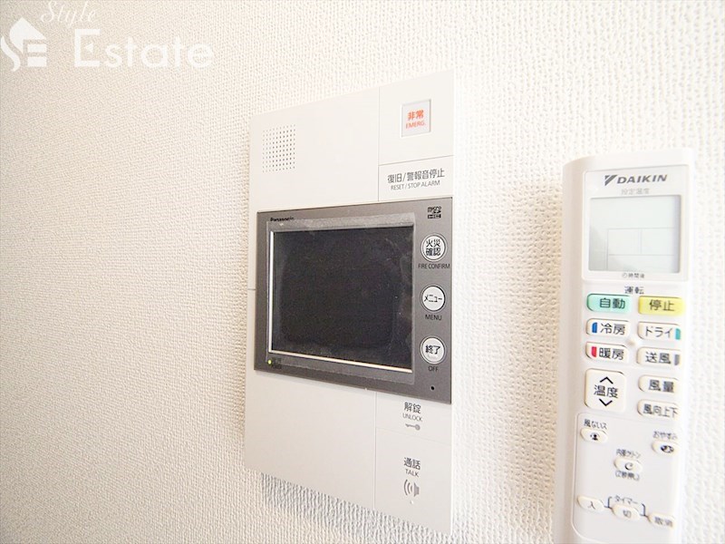 セキュリティ　モニター付インターホン