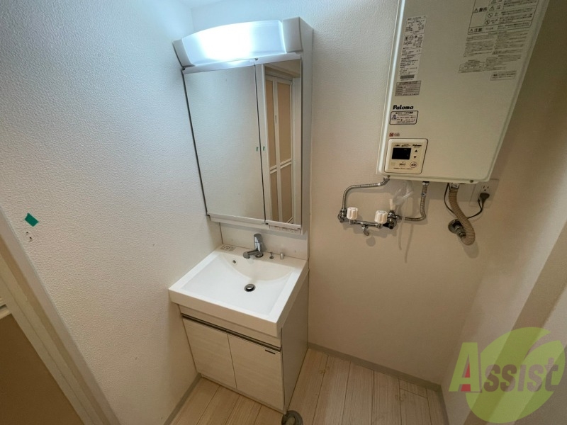 洗面設備　シャンプードレッサーで身支度もラクラクです！