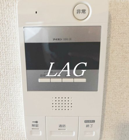 セキュリティ　モニター付きインターホンです。