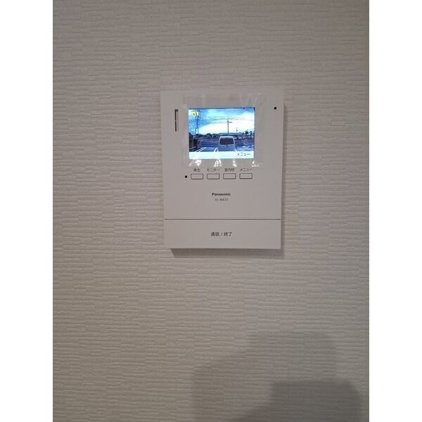 セキュリティ　モニター付きインターホン