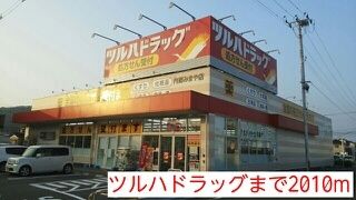 ドラックストア　ツルハドラッグ（ドラッグストア）まで2010m