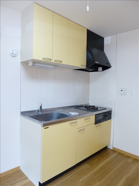 キッチン　２口コンロ付きです