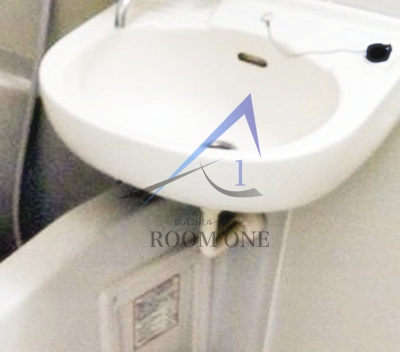 洗面設備　洗面台です。