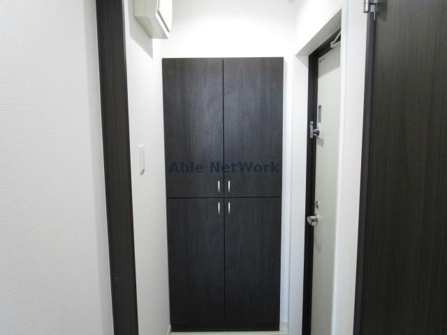 玄関　同型反転タイプ　現況優先