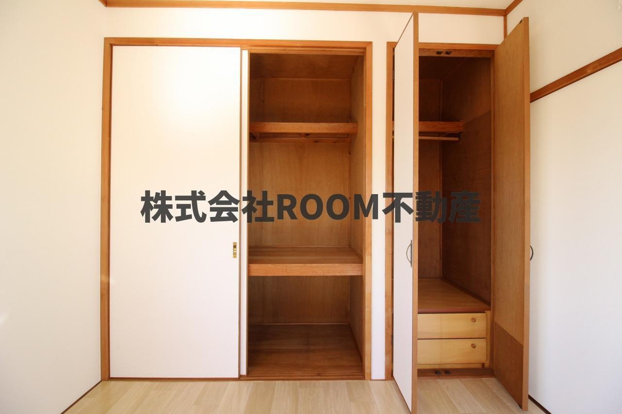 収納　大きなスペースがあり、収納には困りません