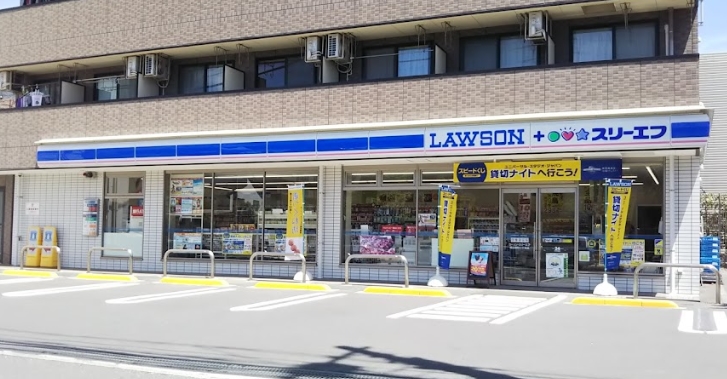 コンビニ　ローソン・スリーエフ港北樽町二丁目店（コンビニ）まで446m