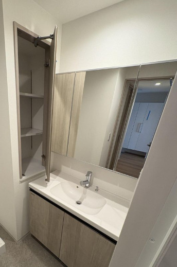 洗面設備　同タイプ部屋　参考写真です