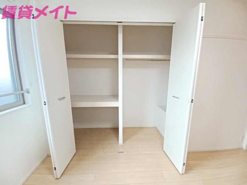 収納　同タイプ部屋写真です。