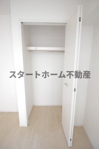 収納　大きなスペースがあり、収納には困りません