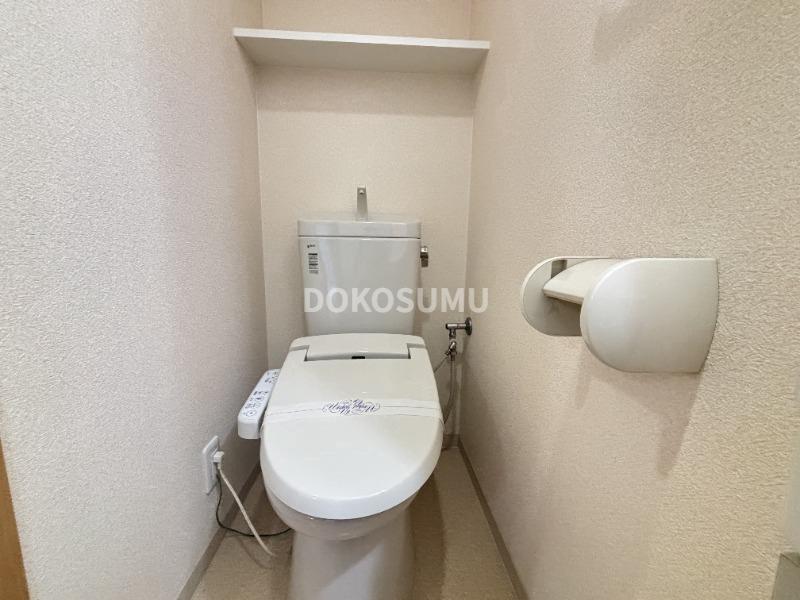 トイレ　毎日使う場所だからこそ、心地よさと清潔感にこだわりました。