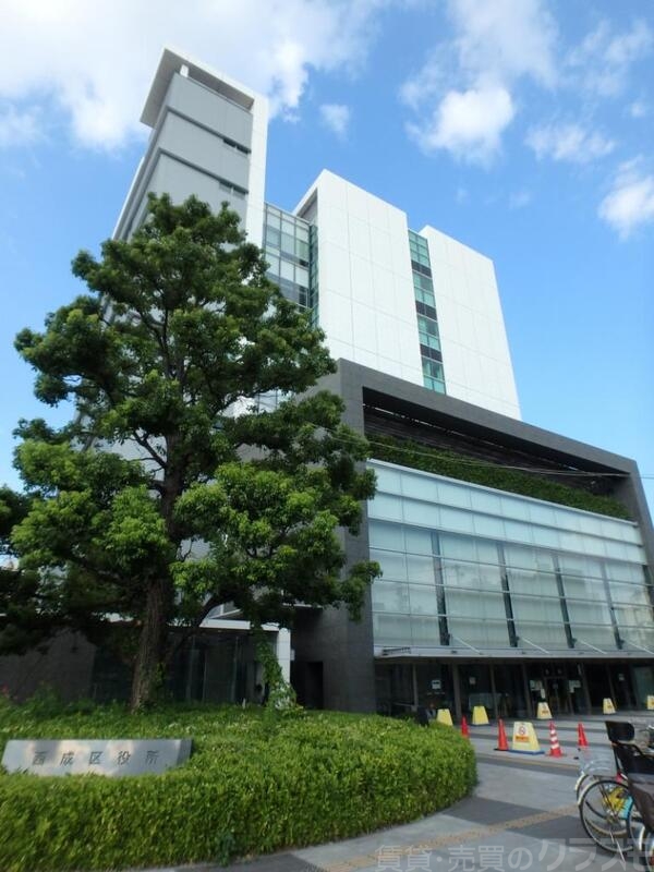 役所　西成区役所（役所）まで557m