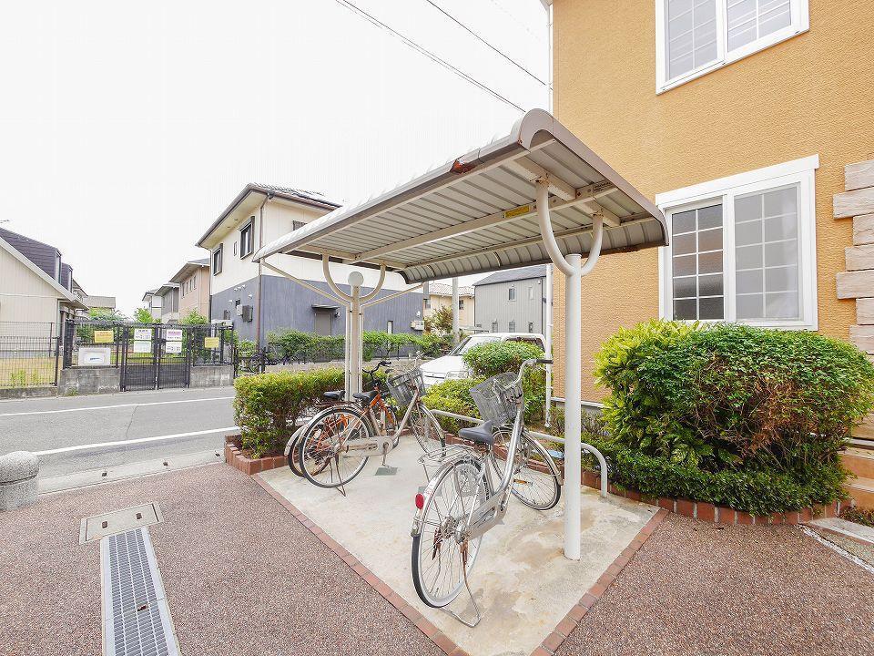 ロビー　駐輪スペース