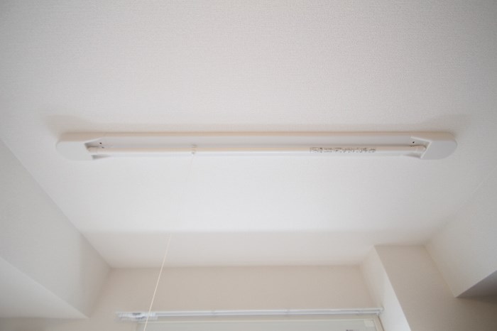 その他設備　室内物干付で雨の日も快適お洗濯